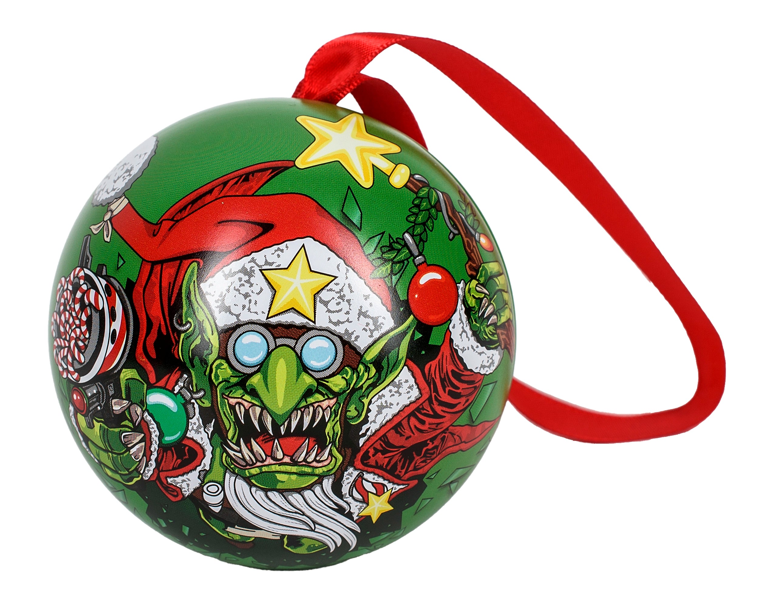 Warhammer Red Gobbo Bauble with Pin - Loaded Dice