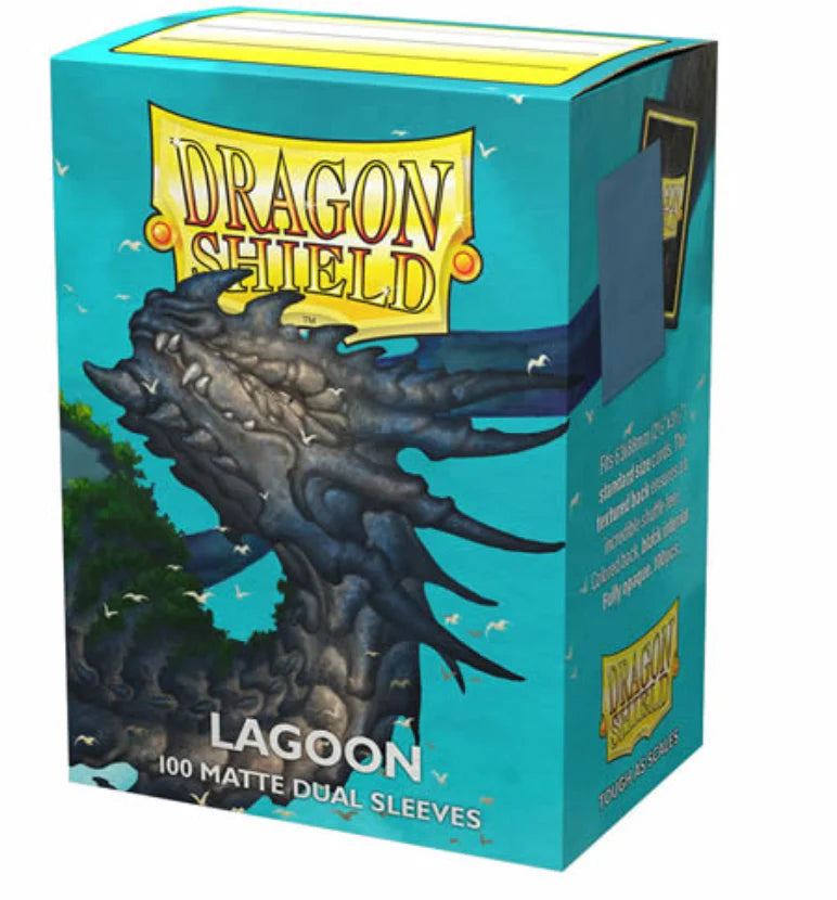 Dragon Shield - Dual Matte Standard Size Sleeves 100pk - Lagoon