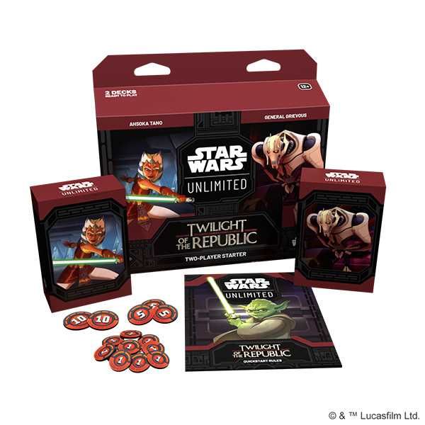 Star Wars: Unlimited Twilight of the Republic Two-Player Starter Set [PRE ORDER] - 0