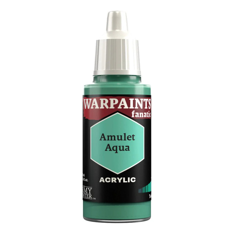 Army Painter Warpaints Fanatic: Amulet Aqua 18ml - Loaded Dice