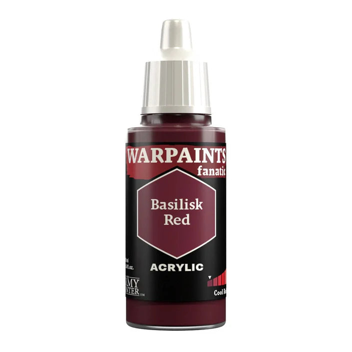 Army Painter Warpaints Fanatic: Basilisk Red 18ml - Loaded Dice