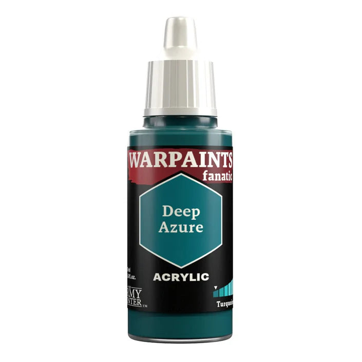 Army Painter Warpaints Fanatic: Deep Azure 18ml - Loaded Dice