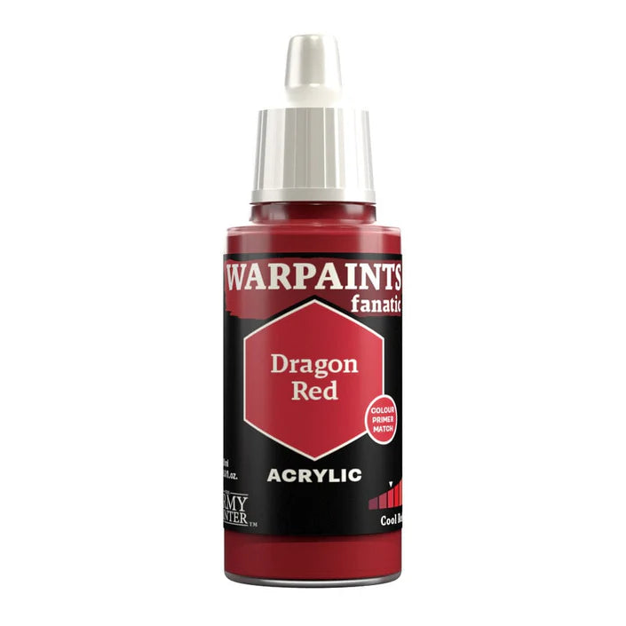 Army Painter Warpaints Fanatic: Dragon Red 18ml - Loaded Dice