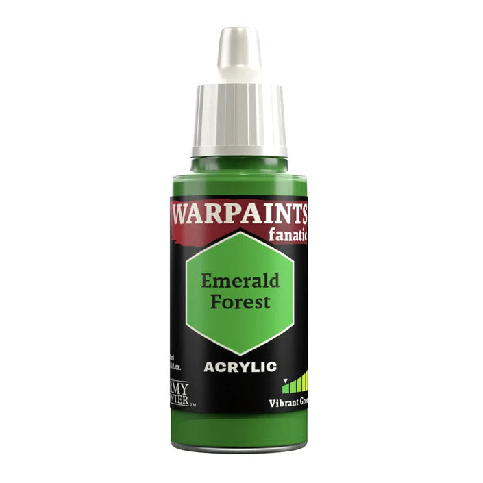 Army Painter Warpaints Fanatic: Emerald Forest 18ml - Loaded Dice