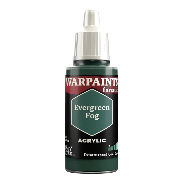 Army Painter Warpaints Fanatic: Evergreen Fog 18ml - Loaded Dice