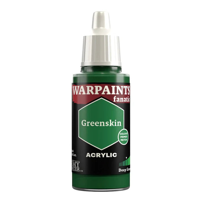 Army Painter Warpaints Fanatic: Greenskin 18ml - Loaded Dice