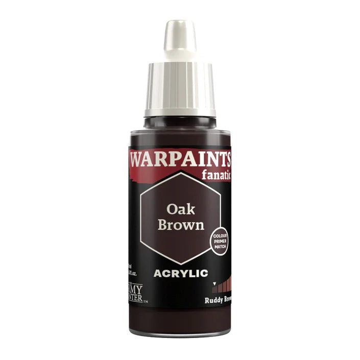 Army Painter Warpaints Fanatic: Oak Brown 18ml - Loaded Dice