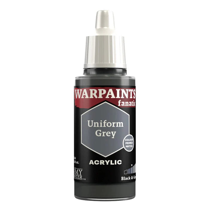 Army Painter Warpaints Fanatic: Uniform Grey 18ml - Loaded Dice