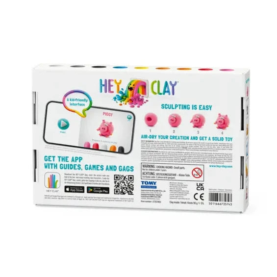 HEY CLAY Animals - Medium Craft Kit