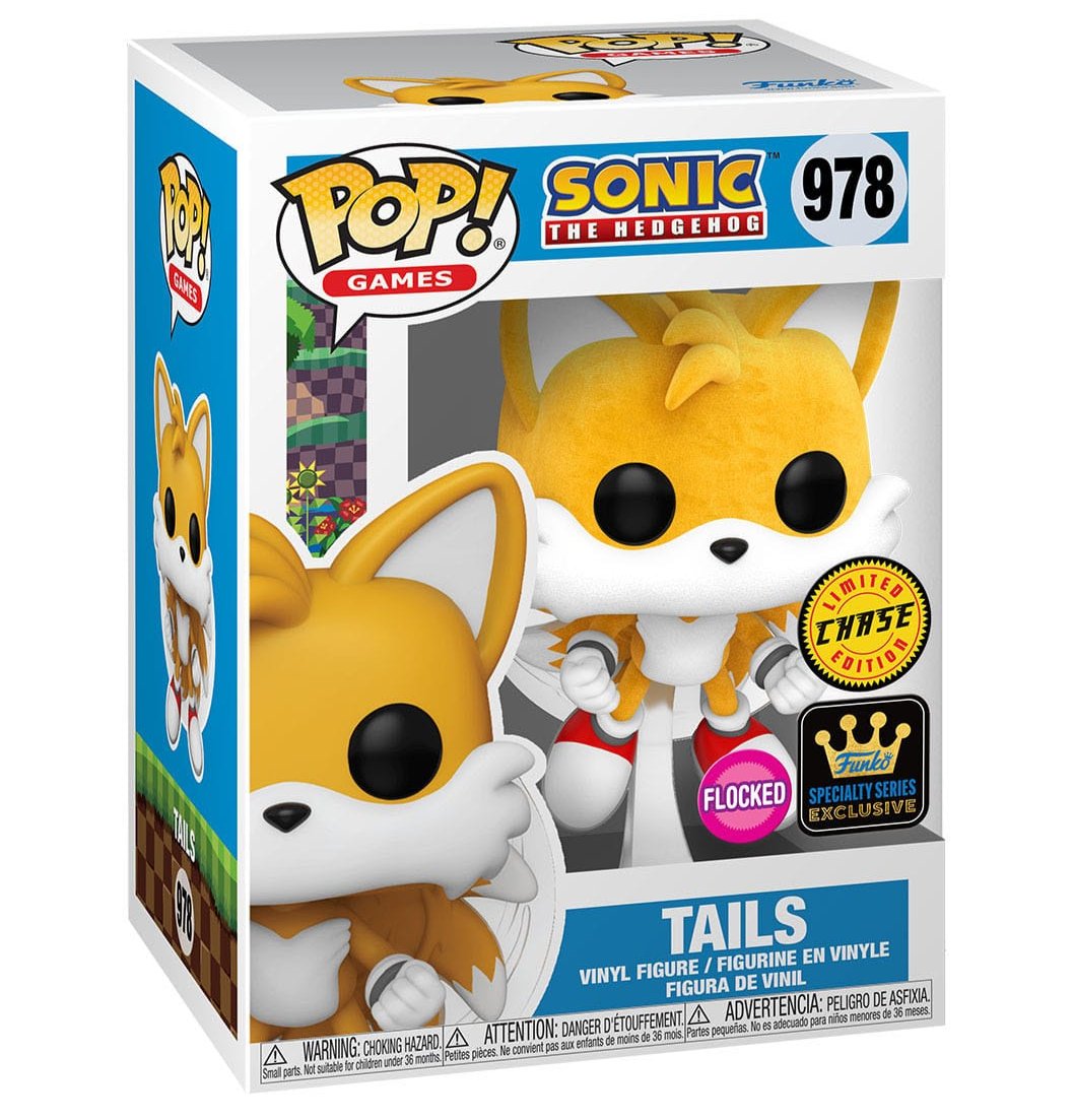 Sonic The Hedgehog Funko POP! Tails (Flying) & Chase Variant (978)