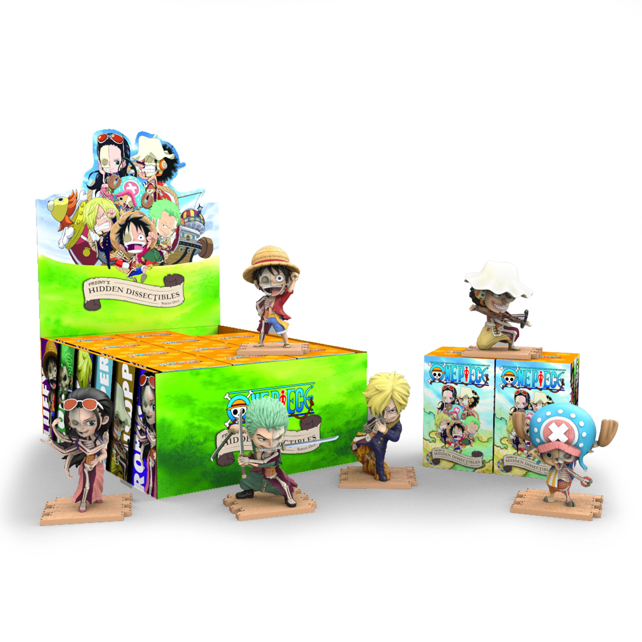 One Piece Blind Box Hidden Dissectibles Series 1