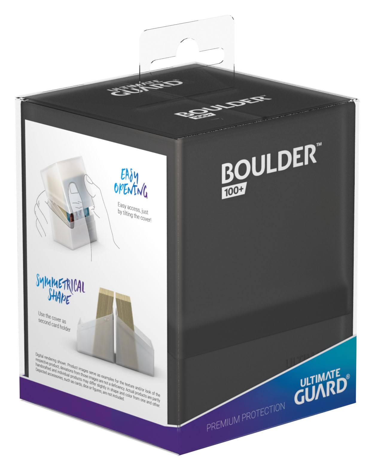 Ultimate Guard - Boulder Deck Case 100+ - Onyx