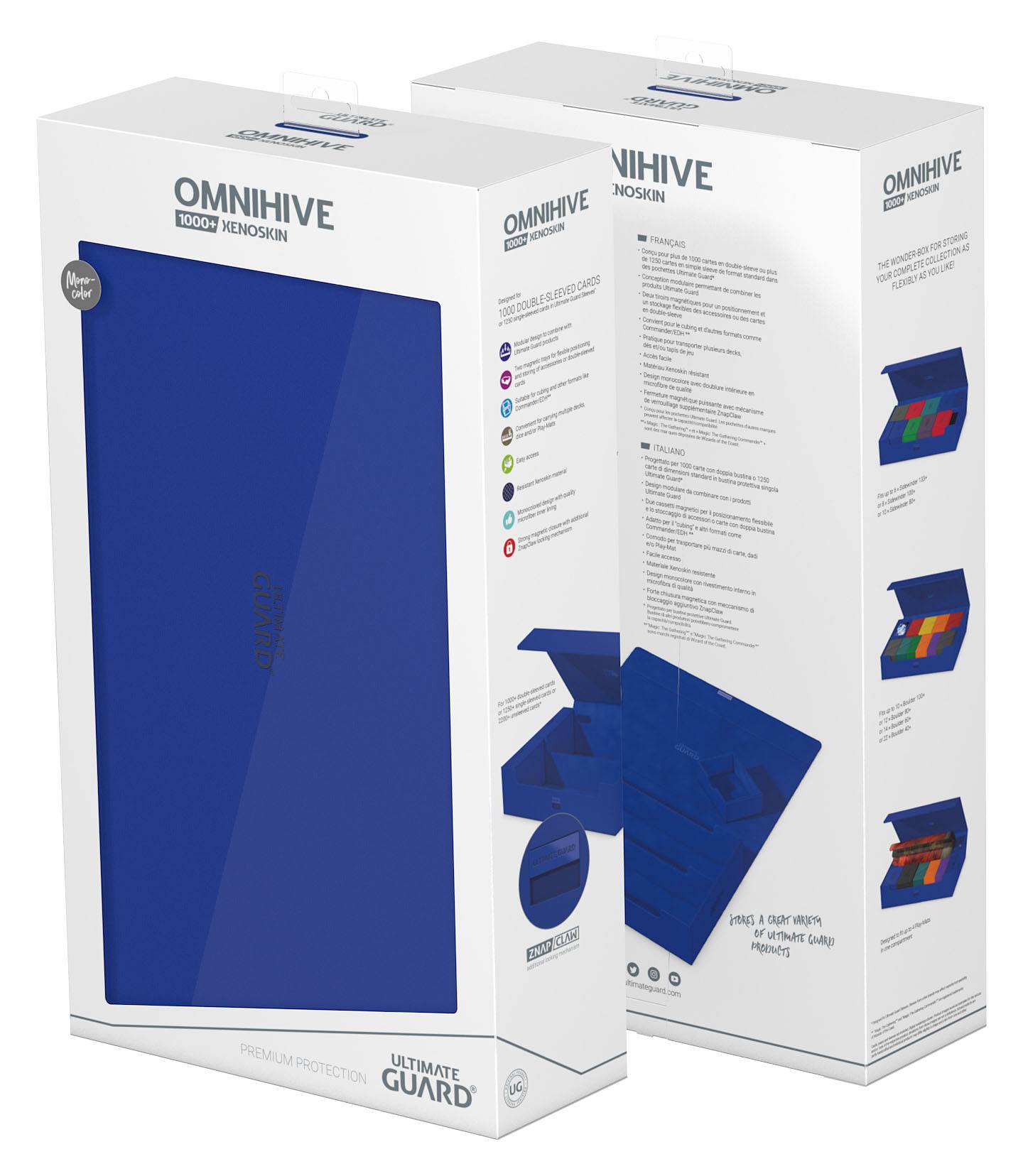 Ultimate Guard Omnihive 1000+ XenoSkin Blue - 0