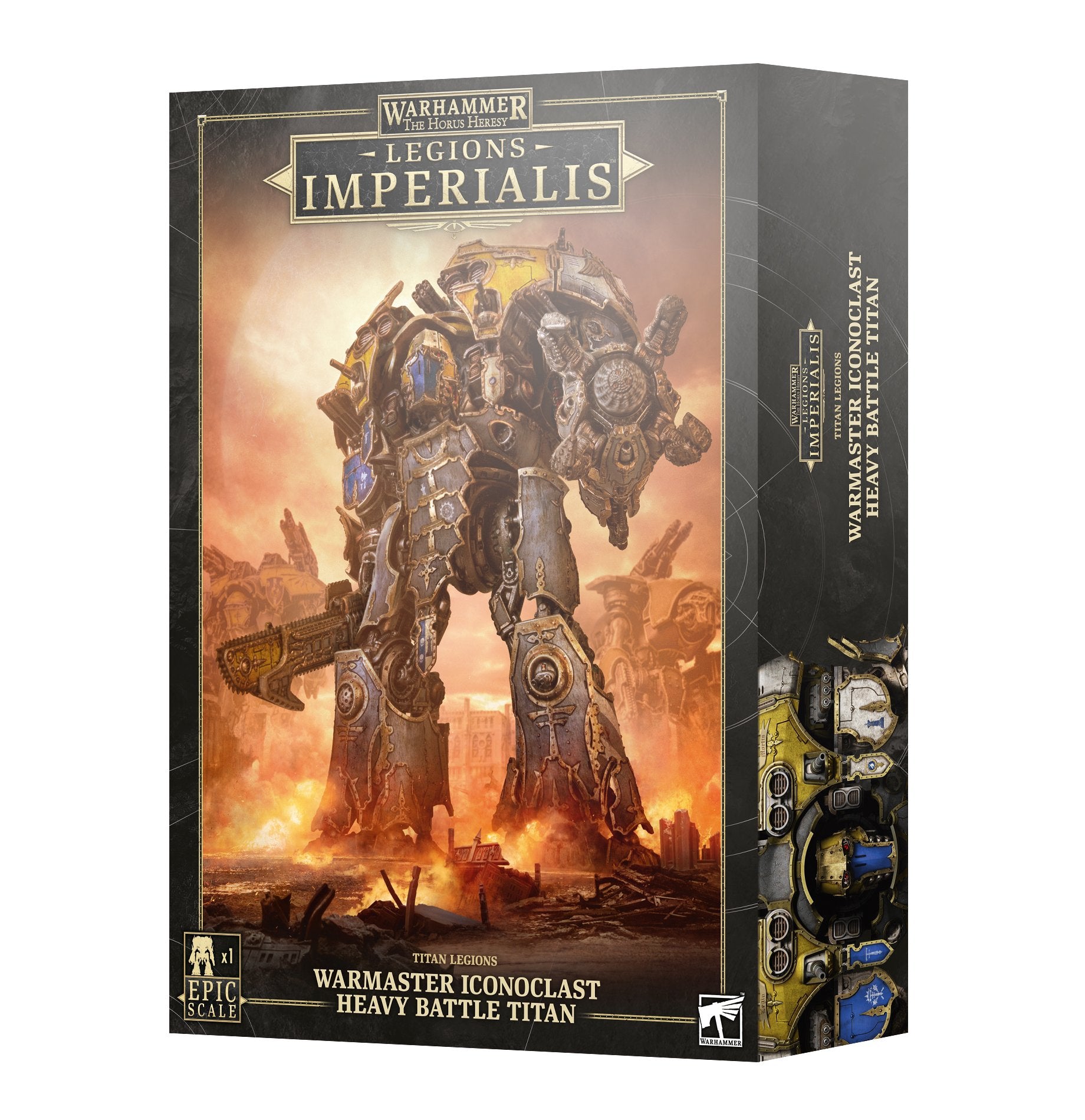 Legions Imperialis: Warmaster Iconoclast Heavy Battle Titan - Release Date 29/6/24 - Loaded Dice