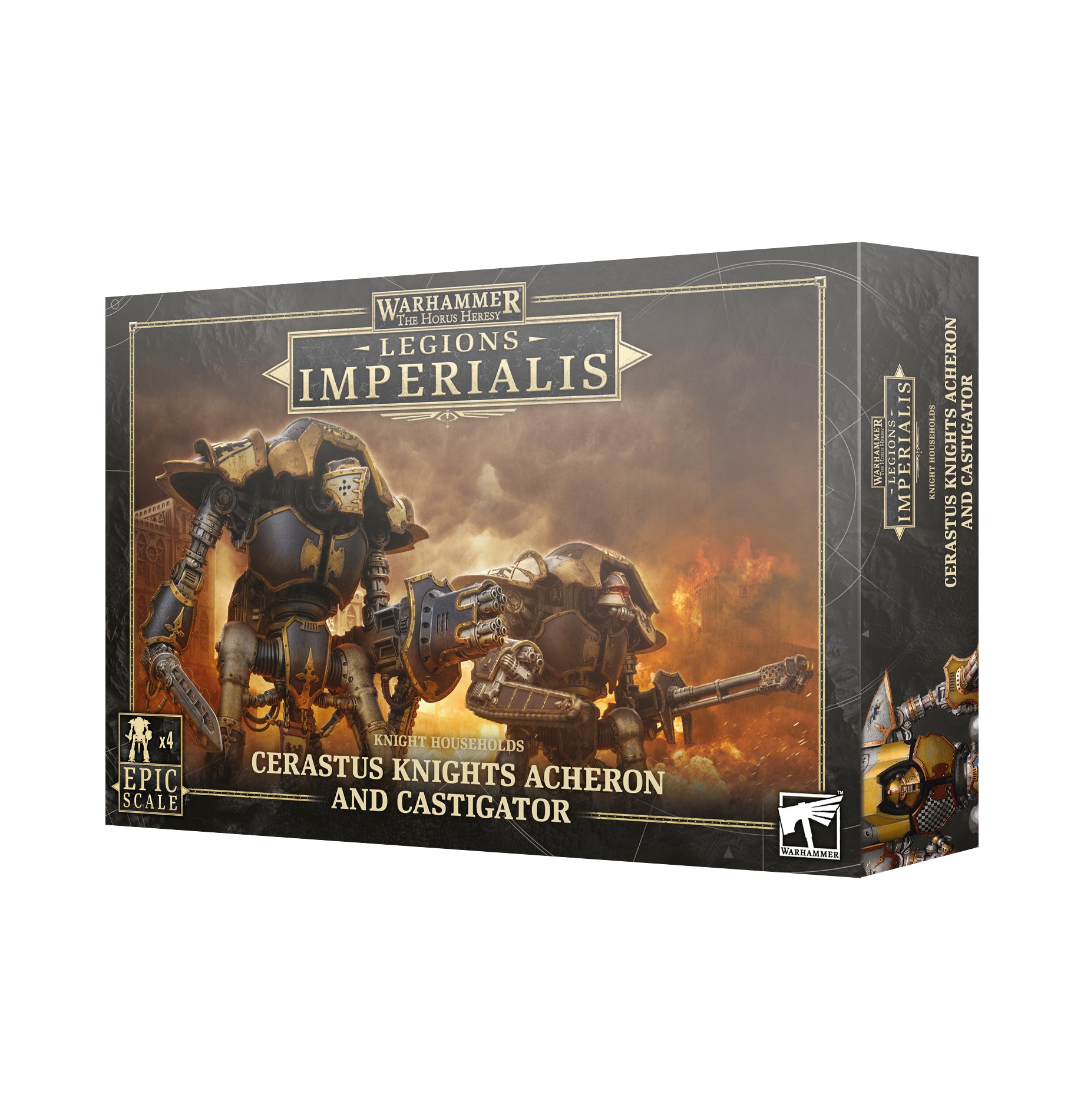 Legions Imperialis: Cerastus Knights Acheron/Castigator - Release Date 29/6/24 - Loaded Dice