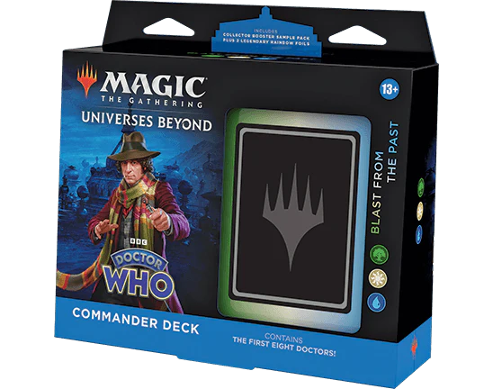 Magic: The Gathering - Universes Beyond: Doctor Who Commander Deck - Release Date 13/10/23 - Loaded Dice Barry Vale of Glamorgan CF64 3HD