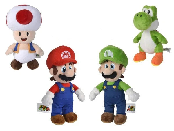 Super Mario Plush Figures All Stars 20cm - Loaded Dice