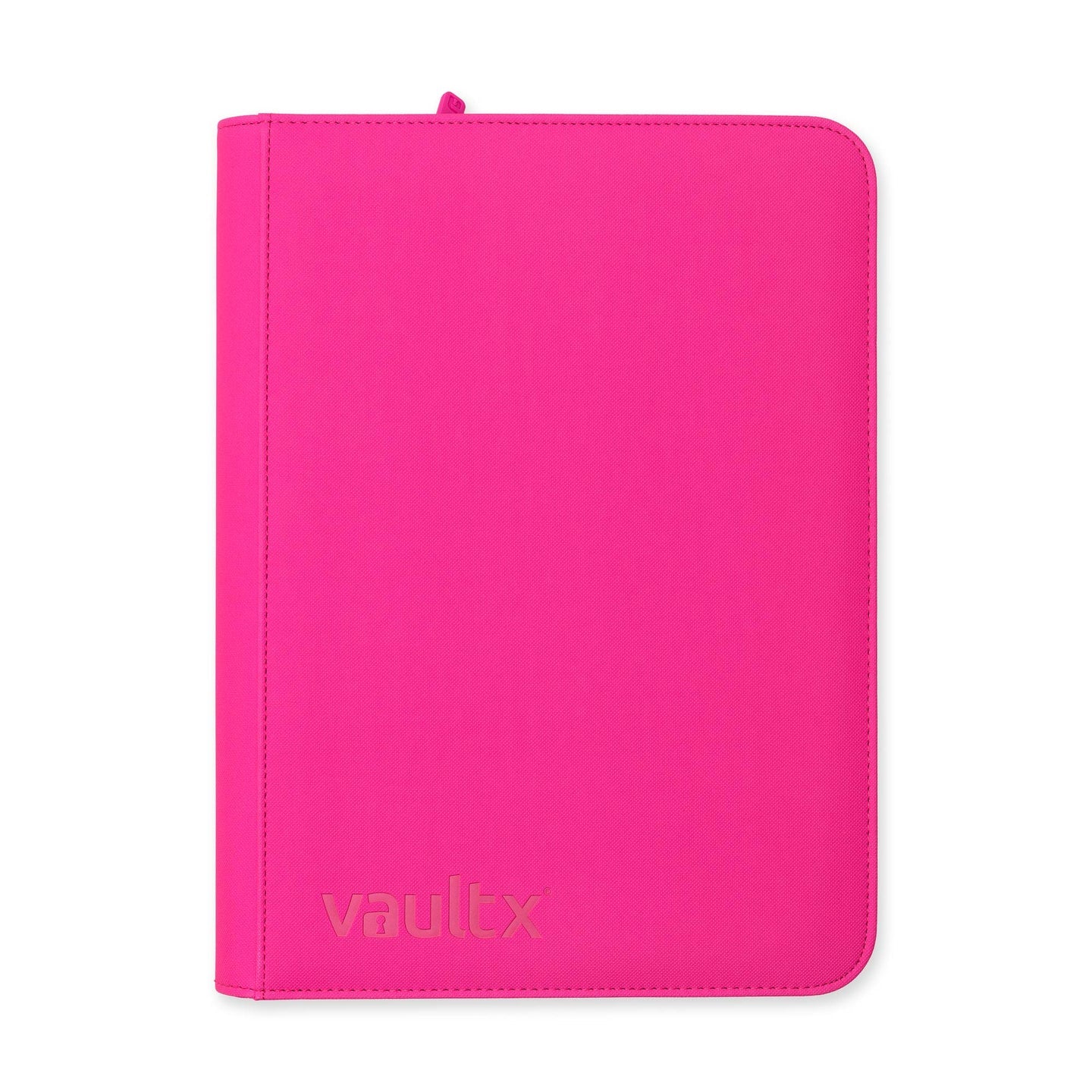 Neon 9-Pocket Exo-Tec® Zip Binder - Pink / Green