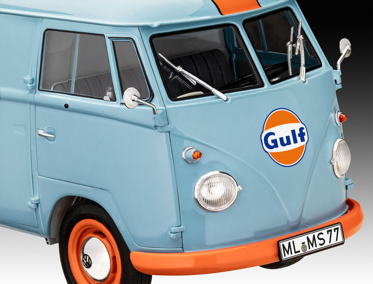 VW T1 Panel Van (Gulf Decoration) 1:24 - Loaded Dice