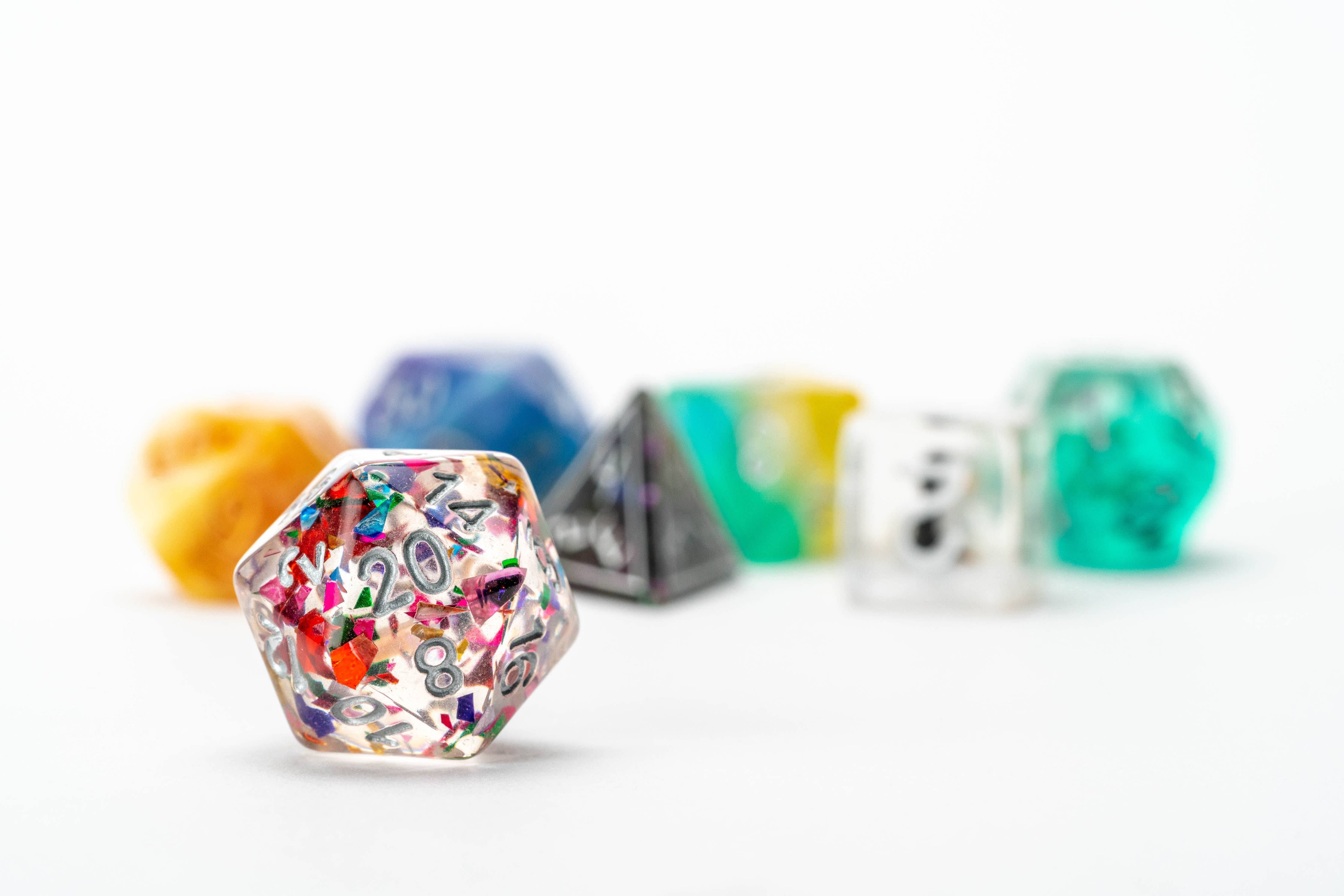 Fanroll - Mystery Misfit Resin Polyhedral Dice Set