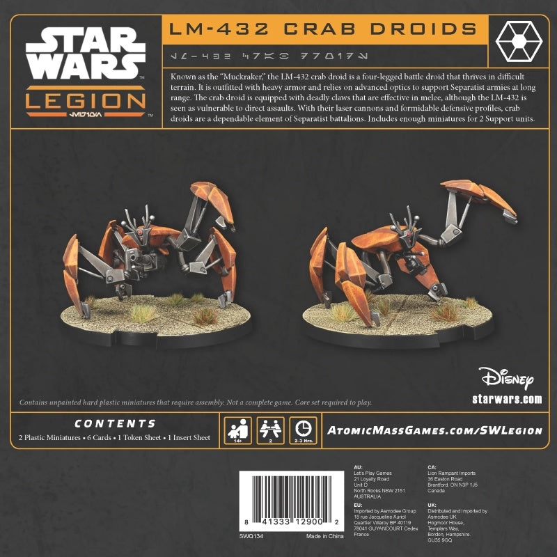 Star Wars Legion: LM-432 Crab Droids Expansion [PRE ORDER]