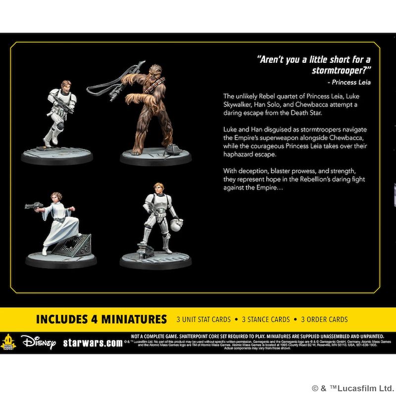 Star Wars: Shatterpoint: This is Some Rescue (Princess Leia Squad Pack)