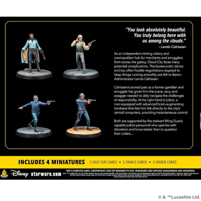 Star Wars Shatterpoint: What Have We Here (Lando Calrissian Squad Pack)