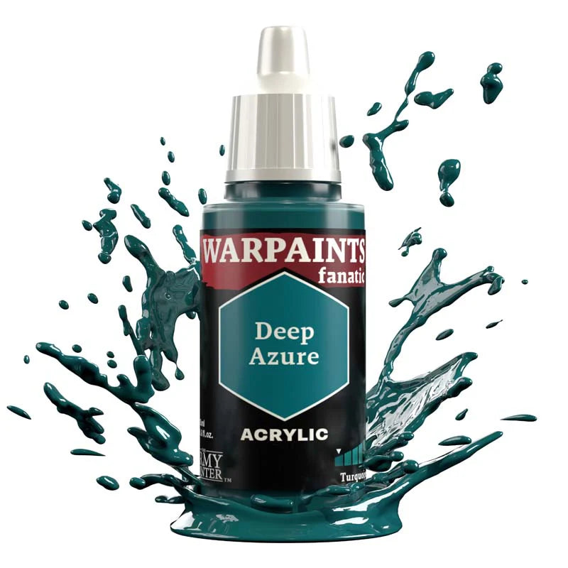 Army Painter Warpaints Fanatic: Deep Azure 18ml - Loaded Dice