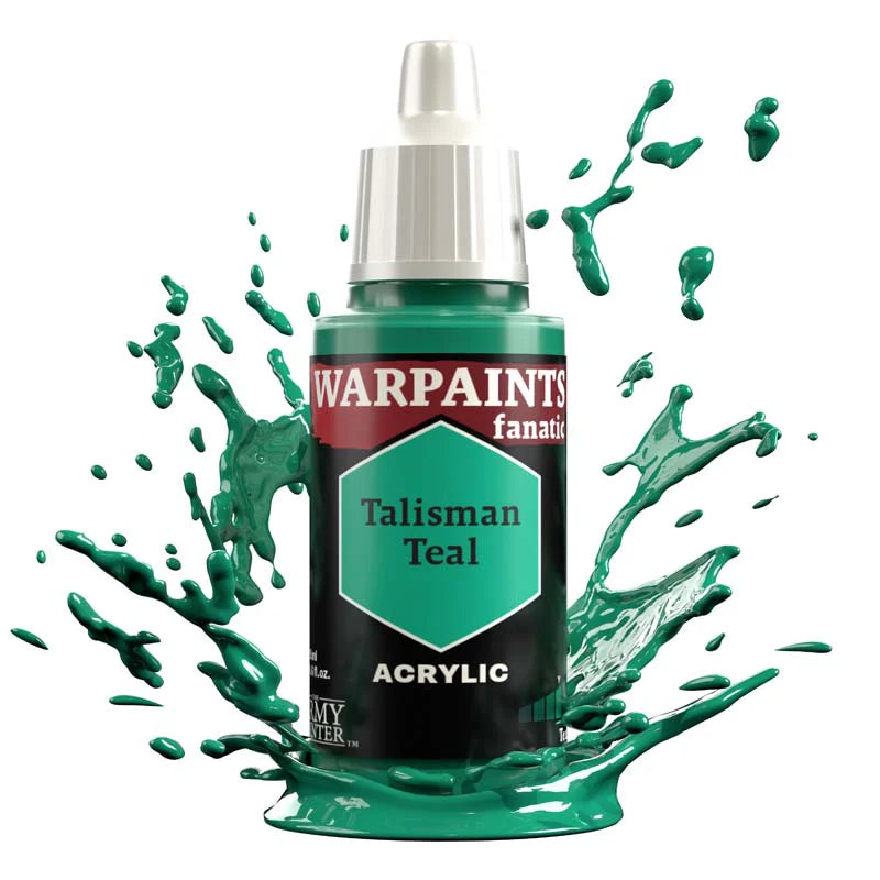 Army Painter Warpaints Fanatic: Talisman Teal 18ml - Loaded Dice