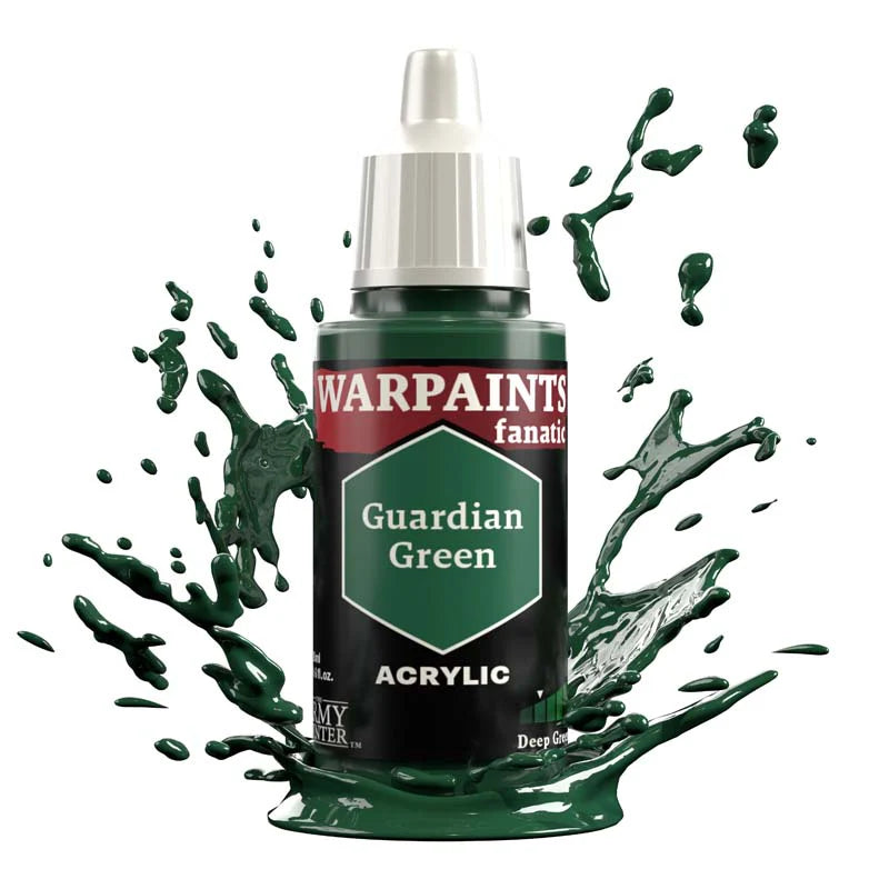 Army Painter Warpaints Fanatic: Guardian Green 18ml - Loaded Dice