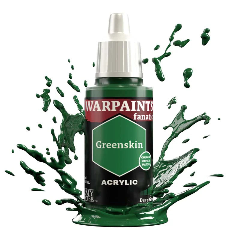 Army Painter Warpaints Fanatic: Greenskin 18ml - Loaded Dice