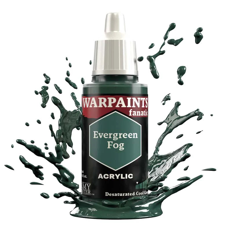 Army Painter Warpaints Fanatic: Evergreen Fog 18ml - Loaded Dice