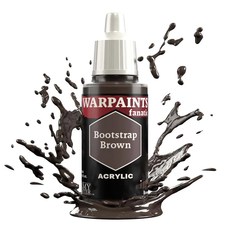 Army Painter Warpaints Fanatic: Bootstrap Brown 18ml - Loaded Dice