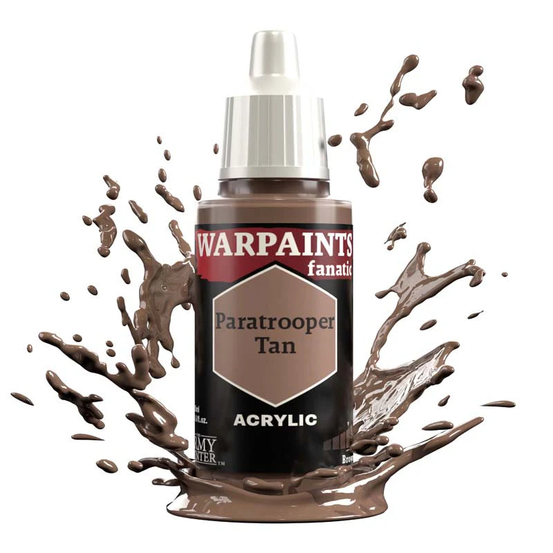 Army Painter Warpaints Fanatic: Paratrooper Tan 18ml - Loaded Dice