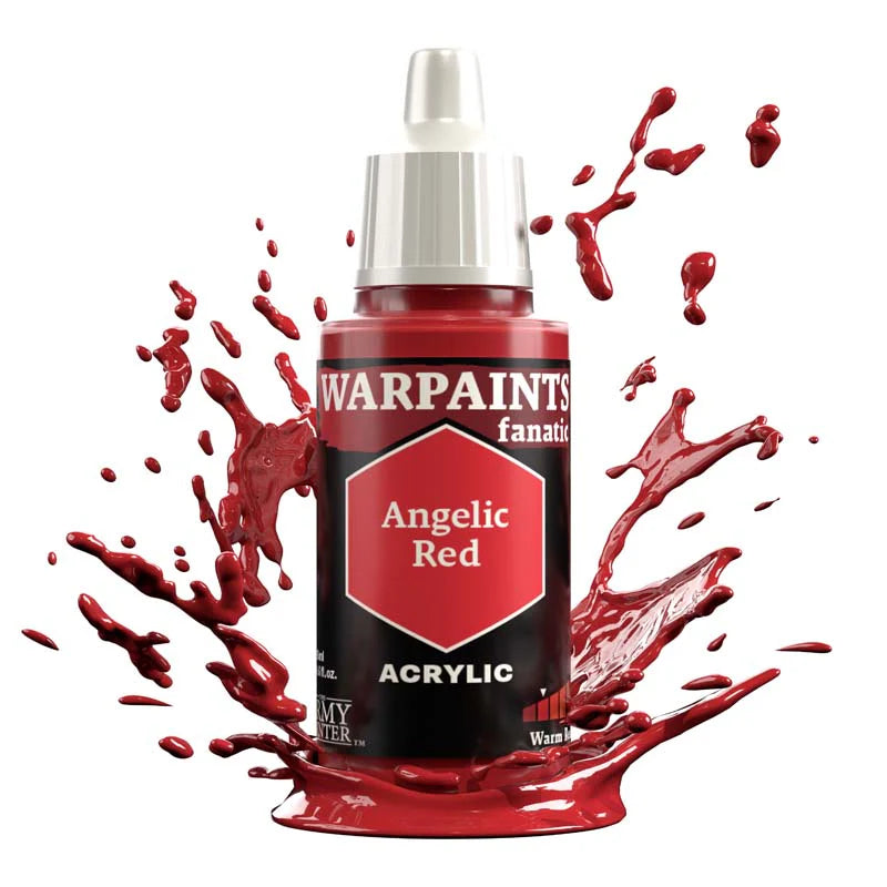 Army Painter Warpaints Fanatic: Angelic Red 18ml - Loaded Dice