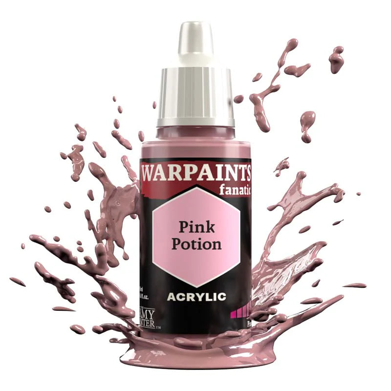 Army Painter Warpaints Fanatic: Pink Potion 18ml - Loaded Dice