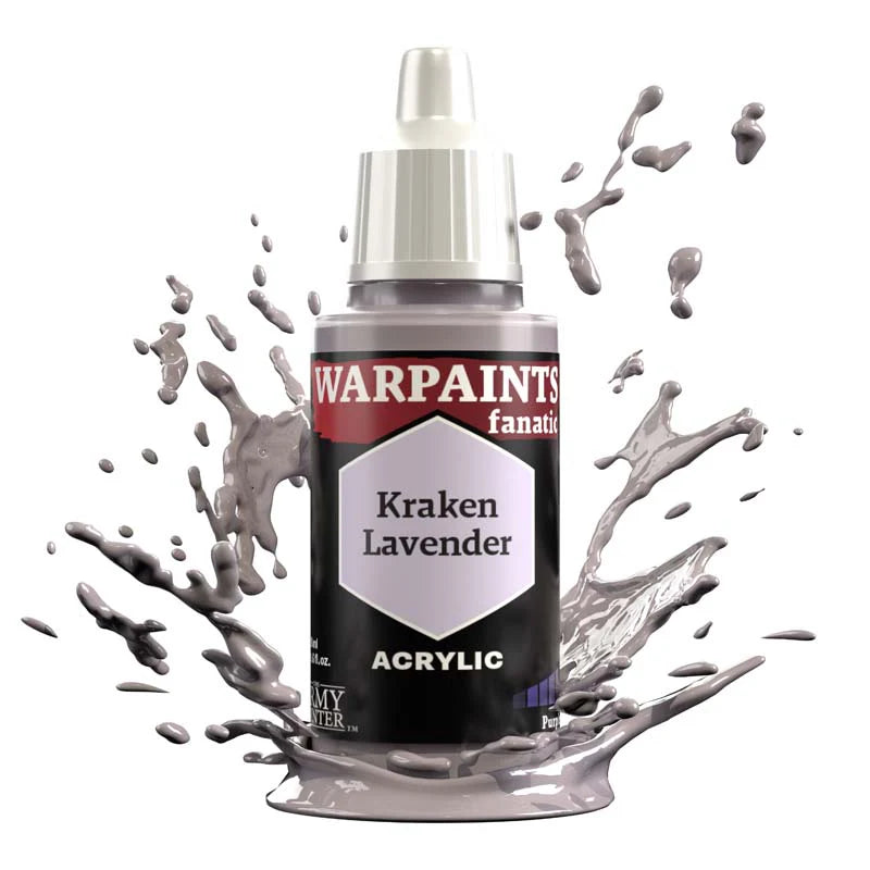 Army Painter Warpaints Fanatic: Kraken Lavender 18ml - Loaded Dice