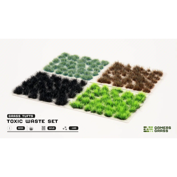 Gamers Grass Toxic Waste Tuft Set