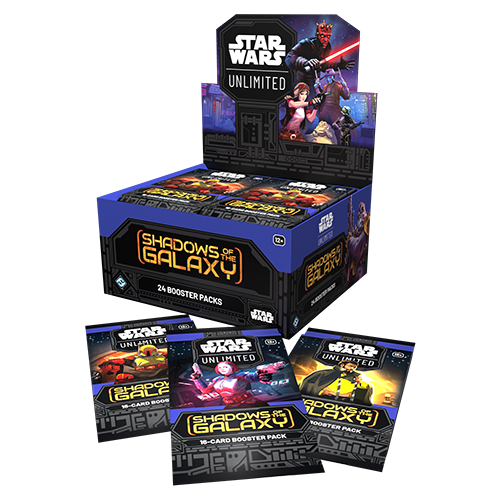 Star Wars: Unlimited Shadows of the Galaxy Booster Box - Release Date 5/7/24 - Loaded Dice
