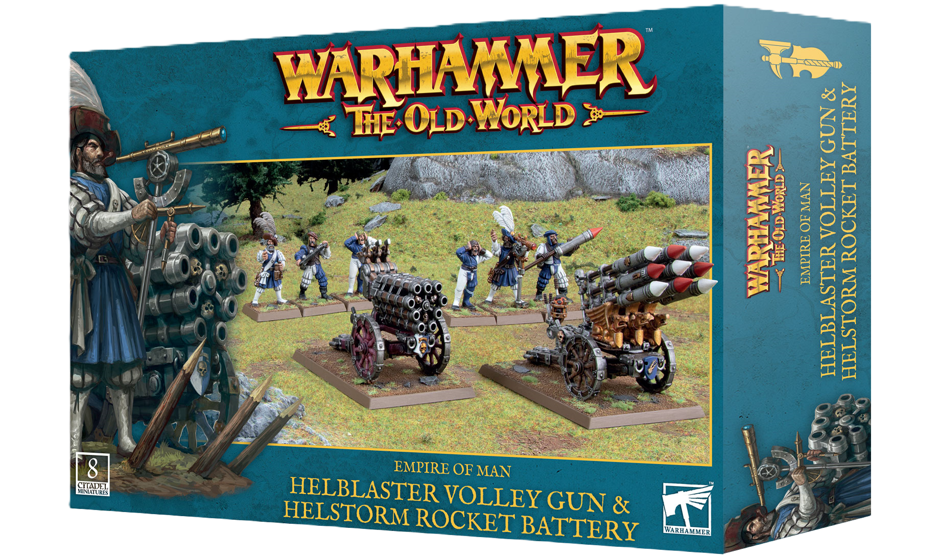 Empire of Man: Helblaster Volleygun/Helstorm Battery - Release Date 1/2/25