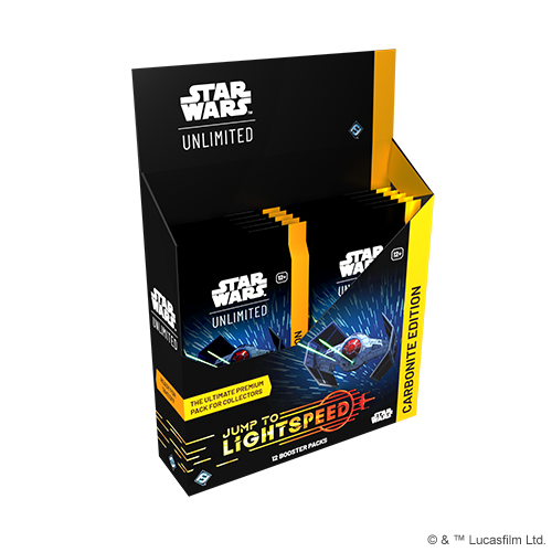 Star Wars: Unlimited Jump to Lightspeed Carbonite Collector Booster Box [PRE ORDER]