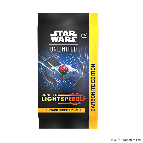 Star Wars: Unlimited Jump to Lightspeed Carbonite Collector Booster Pack [PRE ORDER]