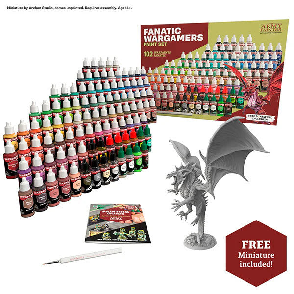 Army Painter Warpaints Fanatic Wargamers Paint Set - 0