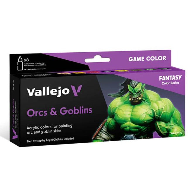 Vallejo Game Color Set - Orcs & Goblins 72.192 - Loaded Dice