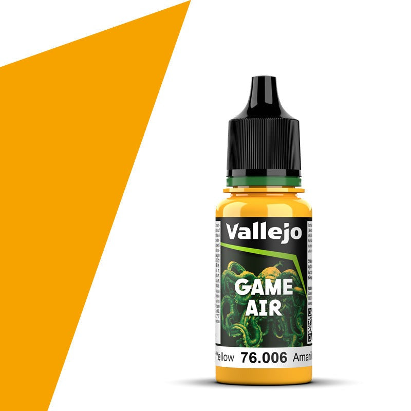 Vallejo Game Air Sun Yellow (18ml) - Loaded Dice