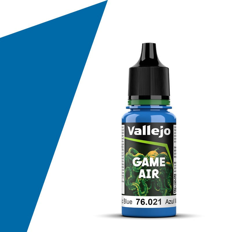 Vallejo Game Air Magic Blue (18ml) - Loaded Dice