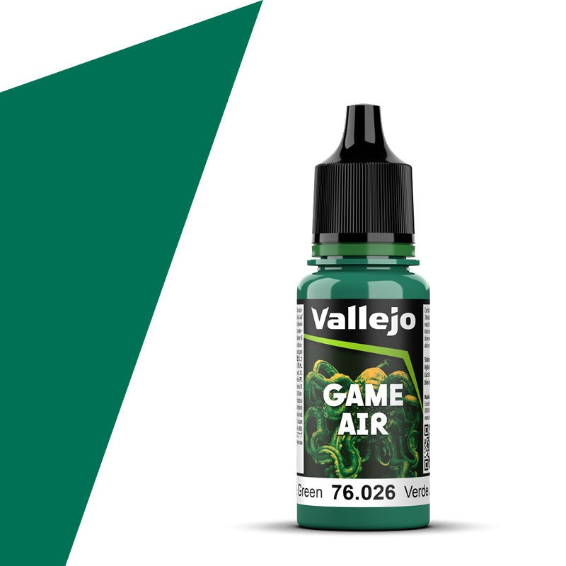 Vallejo Game Air Jade Green (18ml) - Loaded Dice