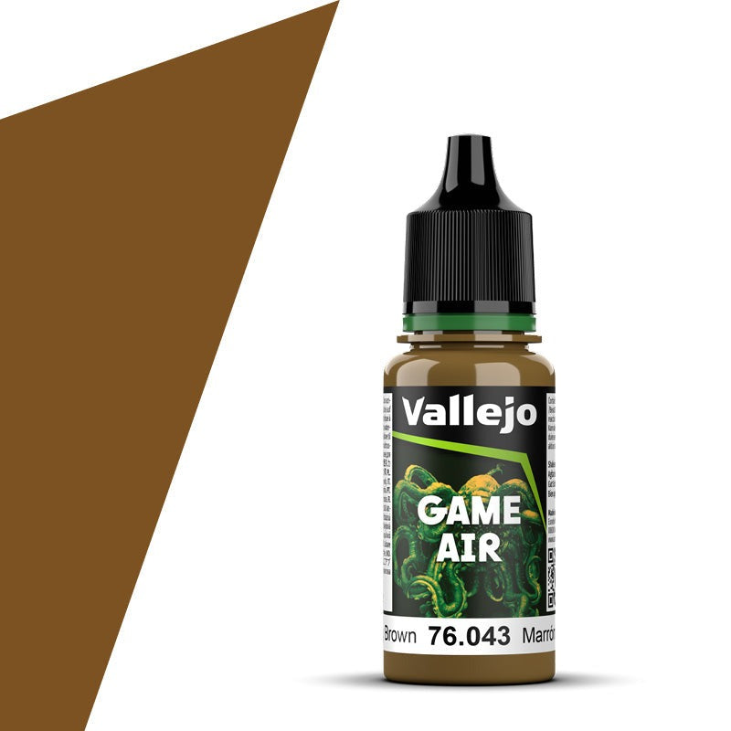 Vallejo Game Air Beasty Brown (18ml) - Loaded Dice