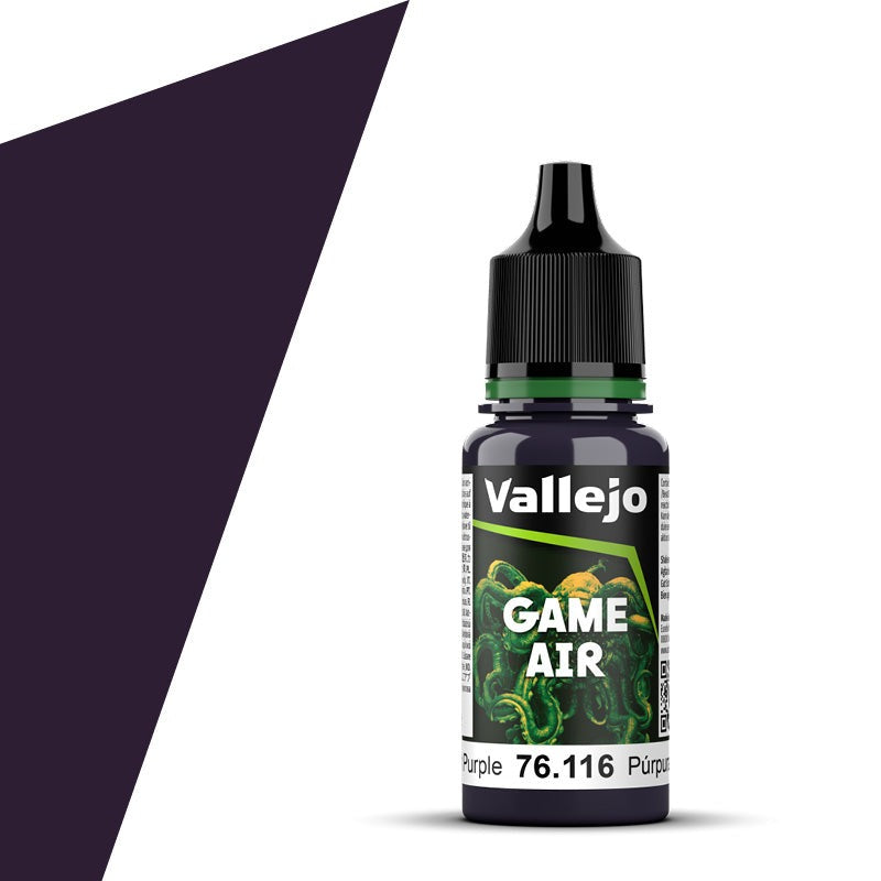 Vallejo Game Air Midnight Purple (18ml) - Loaded Dice