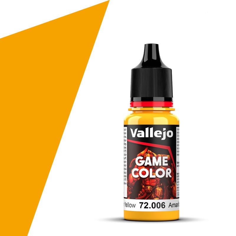 Vallejo Game Color Sun Yellow (18ml) - Loaded Dice